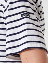 Load image into Gallery viewer, Armor Lux Theviec Breton T-shirt - White/Navy Blue