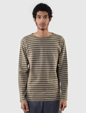 Load image into Gallery viewer, Armor Lux Loctudy Breton T-Shirt - Olive/Khaki
