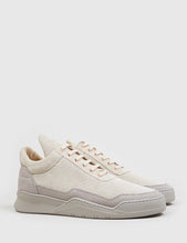 Load image into Gallery viewer, Filling Pieces Low Top Ghost Perforated (Leather) - Grey