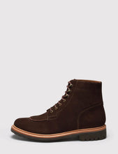Load image into Gallery viewer, Grenson Grover Suede Apron Boot - Chocolate