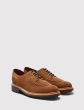 Load image into Gallery viewer, Grenson Percy Suede Apron Shoes - Snuff