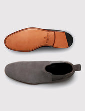 Load image into Gallery viewer, Grenson Declan Suede Chelsea Boot - Charcoal
