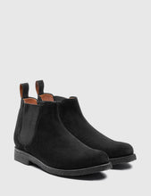 Load image into Gallery viewer, Grenson Hayden Suede Chelsea Boot - Black