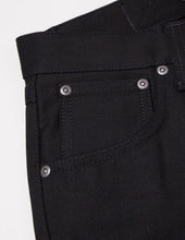 Load image into Gallery viewer, Nudie Steady Eddie Jeans (Regular Tapered) - Dry Black
