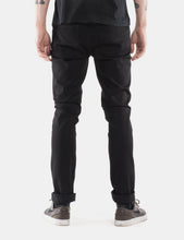 Load image into Gallery viewer, Nudie Lean Dean Jeans (Slim Tapered) - Dry Cold Black