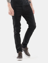 Load image into Gallery viewer, Nudie Lean Dean Jeans (Slim Tapered) - Dry Cold Black