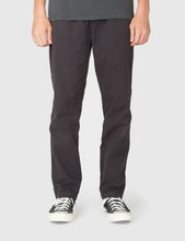Load image into Gallery viewer, Stussy Twill Beach Trousers - Black