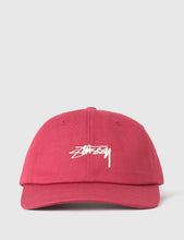 Load image into Gallery viewer, Stussy Smooth Stock Low Cap - Red