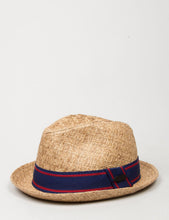 Load image into Gallery viewer, Stetson Storr Toyo Straw Trilby Hat - Natural