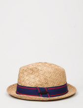 Load image into Gallery viewer, Stetson Storr Toyo Straw Trilby Hat - Natural