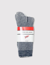 Load image into Gallery viewer, Red Wing Deep Toe Capped Wool Sock - Navy