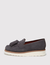 Load image into Gallery viewer, Grenson Womens Clara Suede Loafer - Charcoal
