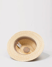 Load image into Gallery viewer, Stetson Reidsville Wheat Straw Trilby Hat - Natural