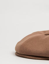 Load image into Gallery viewer, Bailey Galvin Wool Newsboy Cap - Camel