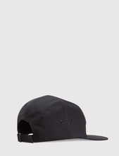 Load image into Gallery viewer, Norse Projects Cotton Gabardine 5 Panel Cap - Black