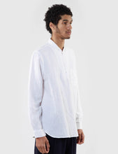 Load image into Gallery viewer, Our Legacy Shawl Zip Shirt (Linen Mix) - White