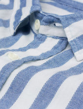 Load image into Gallery viewer, Gant Rugger Oxford Stripe Shirt - Light Indigo