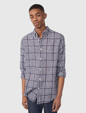 Load image into Gallery viewer, Gant Rugger Boucle Check Shirt - Evening Blue