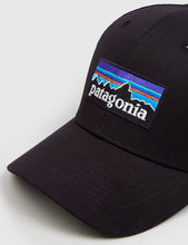 Load image into Gallery viewer, Patagonia P-6 Logo Trucker Hat - Black