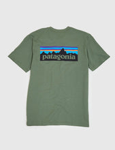 Load image into Gallery viewer, Patagonia P-6 Logo T-Shirt - Buffalo Green