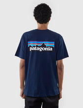 Load image into Gallery viewer, Patagonia P-6 Logo T-Shirt - Navy Blue