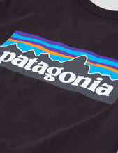 Load image into Gallery viewer, Patagonia P-6 Logo Pocket T-Shirt - Black