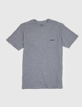 Load image into Gallery viewer, Patagonia P-6 Logo Pocket T-Shirt - Gravel Heather Grey