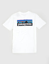 Load image into Gallery viewer, Patagonia P-6 Logo Pocket T-Shirt - White
