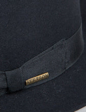 Load image into Gallery viewer, Stetson Penn Fur Felt Fedora Hat - Black