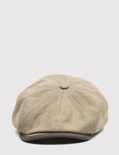 Load image into Gallery viewer, Stetson Hatteras Seward Newsboy Cap (Canvas) - Olive Green