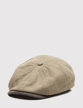Load image into Gallery viewer, Stetson Hatteras Seward Newsboy Cap (Canvas) - Olive Green