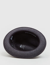 Load image into Gallery viewer, Bailey Tino Felt Crushable Trilby Hat (Wool) - Black Mix