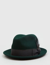 Load image into Gallery viewer, Bailey Tino Felt Crushable Trilby Hat (Wool) - Hemlock Green