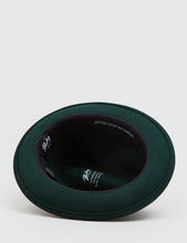 Load image into Gallery viewer, Bailey Tino Felt Crushable Trilby Hat (Wool) - Hemlock Green