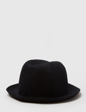 Load image into Gallery viewer, Bailey Chipman Fedora Hat - Black