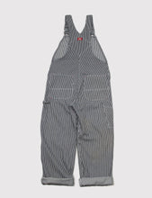 Load image into Gallery viewer, Dickies Indigo Bib Overalls (Hickory Stripe) - Blue/White