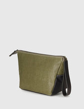 Load image into Gallery viewer, Ally Capellino Del Canvas Washbag - Green