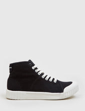 Load image into Gallery viewer, Good News Bagger Hi Trainers (Canvas) - Black