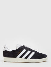 Load image into Gallery viewer, adidas Gazelle BB5491 (Vintage Suede) - Black/White/Gold
