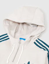 Load image into Gallery viewer, adidas Zip Collar Hooded Sweatshirt - Clear Brown