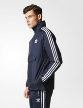 Load image into Gallery viewer, adidas Modern Windbreaker Jacket - Navy