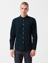 Load image into Gallery viewer, Portuguese Flannel Bonfim Checked Shirt - Navy