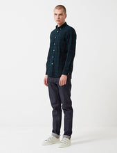 Load image into Gallery viewer, Portuguese Flannel Bonfim Checked Shirt - Navy