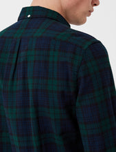 Load image into Gallery viewer, Portuguese Flannel Bonfim Checked Shirt - Navy