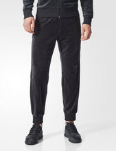 Load image into Gallery viewer, adidas Challenger Velour Track Pants - Black