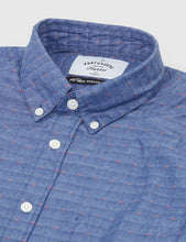 Load image into Gallery viewer, Portuguese Flannel Cafe Button Down Shirt - Blue