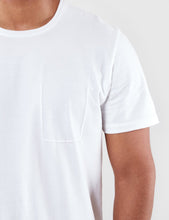 Load image into Gallery viewer, Folk Deboss Pocket T-Shirt - White