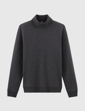 Load image into Gallery viewer, A.P.C. Octave Roll Neck Sweatshirt - Anthracite Black