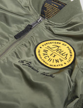 Load image into Gallery viewer, Deus Ex Machina MA1 Flight Jacket - Green