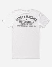 Load image into Gallery viewer, Deus Ex Machina Address Venice LA T-Shirt - White